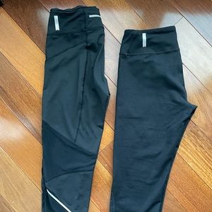 2 pairs of Zella leggings size S